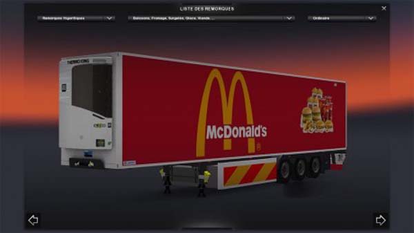 MC DONALD’S Trailer