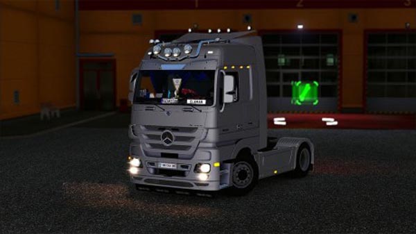 Mercedes Actros 1858 + Interior 