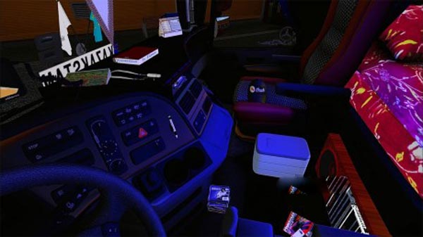 Mercedes Actros 1858 + Interior 