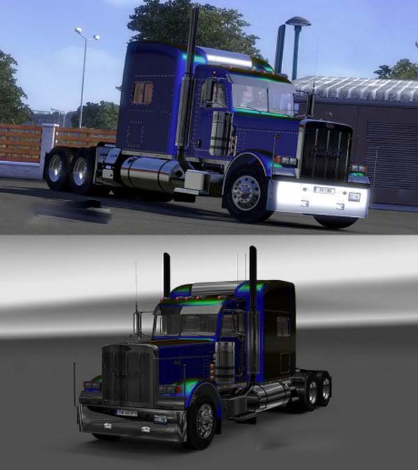 Peterbilt 389 Metallic Skin 