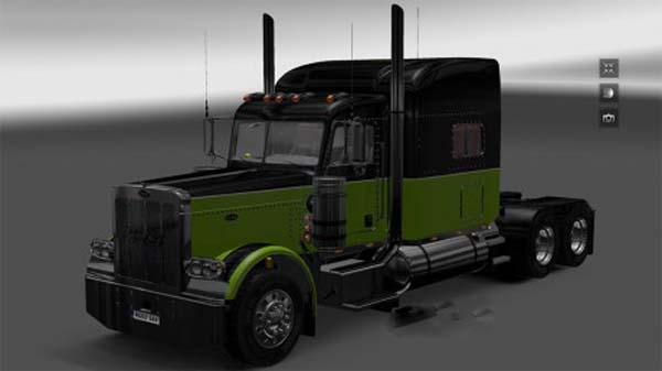 Peterbilt 389 Simple Green skin