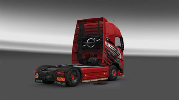 Red Volvo Skin 