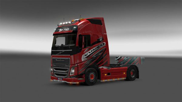 Red Volvo Skin 