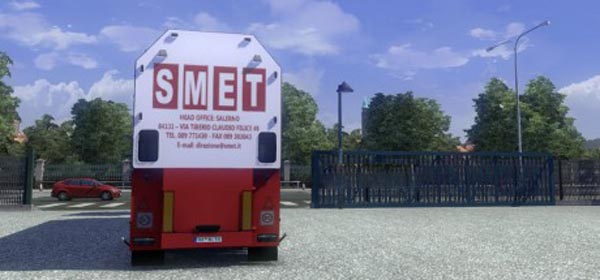 SMET Transport Glass Trailer 