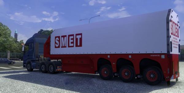 SMET Transport Glass Trailer 