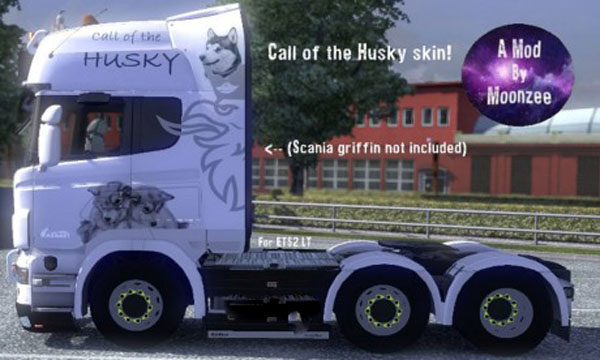 Scania Call of the Husky Skin 