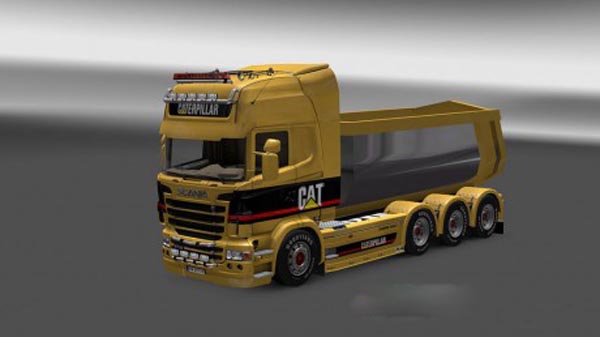 Scania Caterpillar Skin 