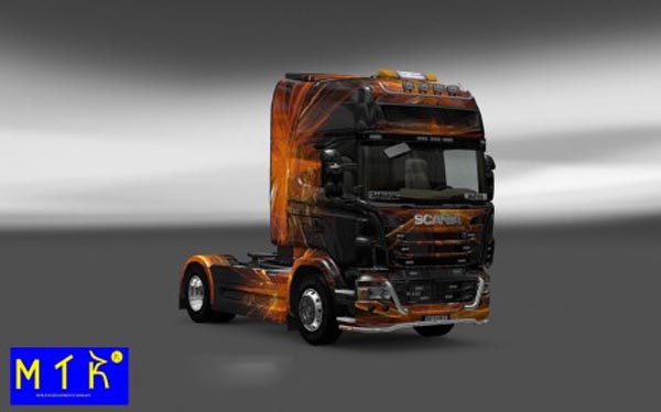 Scania Cubical Flare Skin