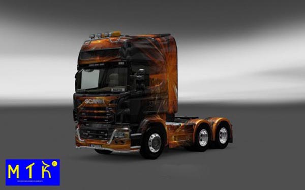 Scania Cubical Flare Skin