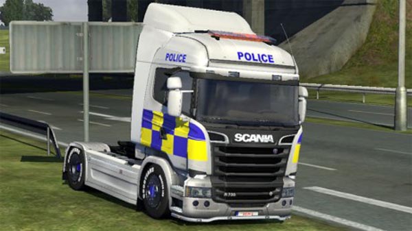 Scania Streamline Police UK