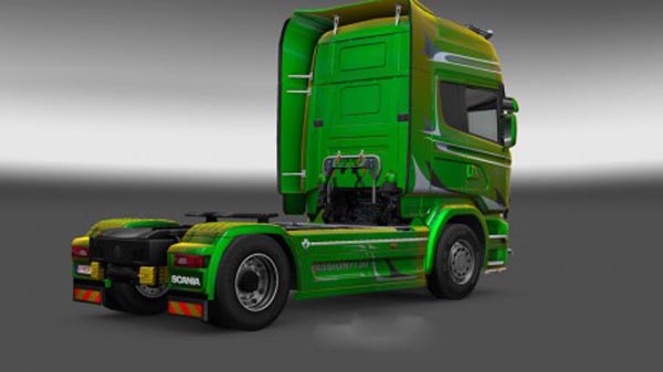 Scania Streamline R730 Passion Metallic Skin