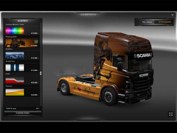 Scania Wayang Skin