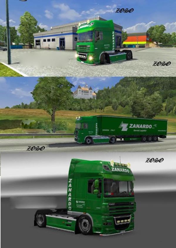 Skin DAF XF-Zanardo logistica