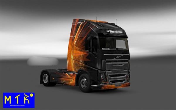 Skin Volvo FH 2012 Cubical Flare 