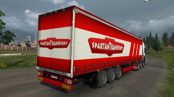 Spartan Transport trailer 