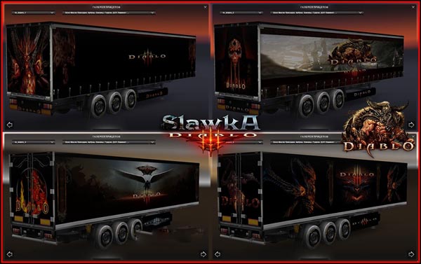 Trailers skinpack Diablo