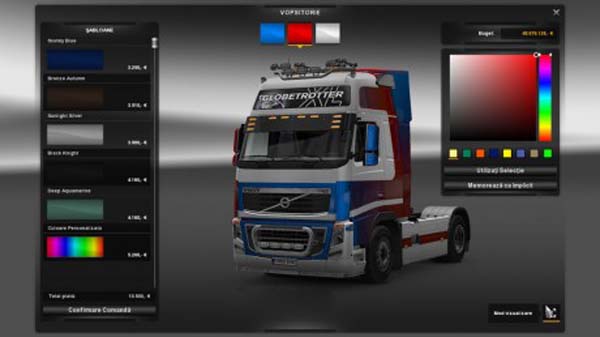 Volvo FH 2009 Metallic Skin 