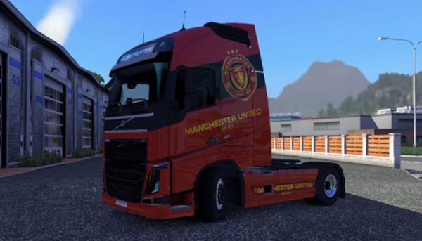 Volvo FH 2012 Manchester United Skin