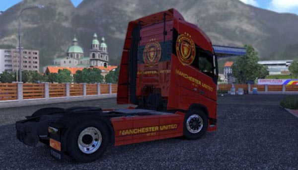 Volvo FH 2012 Manchester United Skin