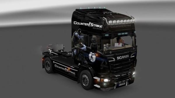 Counter-Strike Source skin for Scania R