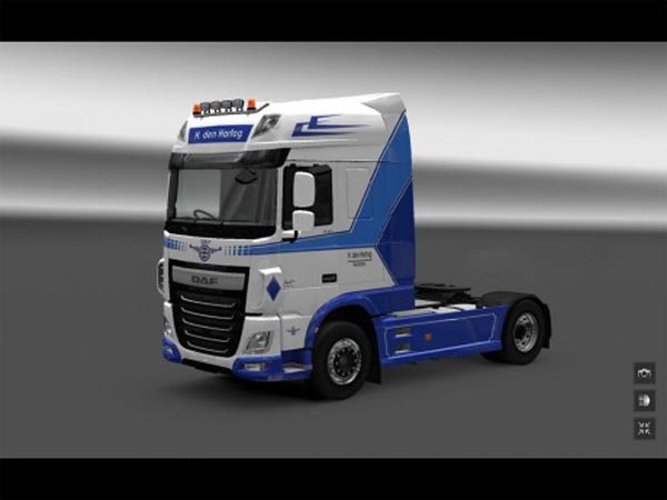 DAF FX Euro 6 H. den Hartog Skin