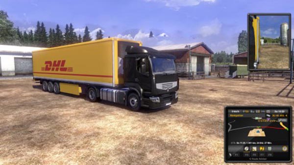 DHL Coolliner Trailer