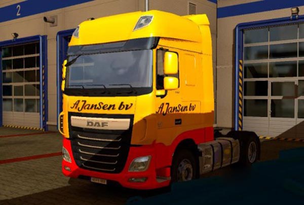 Daf E6 Ajansen Skin