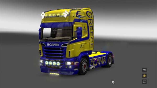 Greek Holland style Scania skin