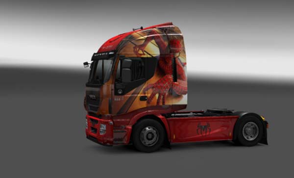 Iveco Hi Way Spiderman Skin 