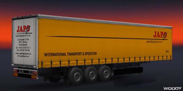 JAPO autodoprava skin for trailers