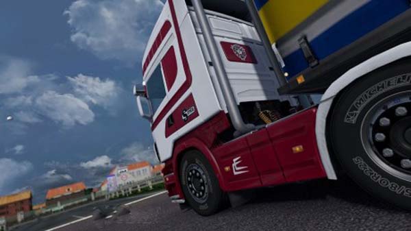 King Of The Road skin for Scania R2008