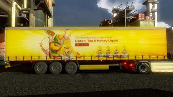 Lipton Tea Trailer