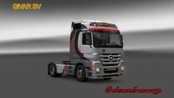 Mercedes Actros Givar BV Skin