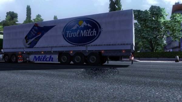 Milch trailer 