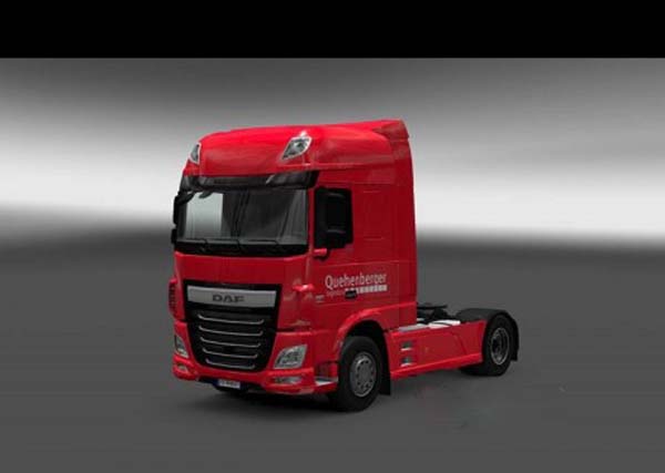 Quehenberger Logistics – DAF Euro 6 Paintjob