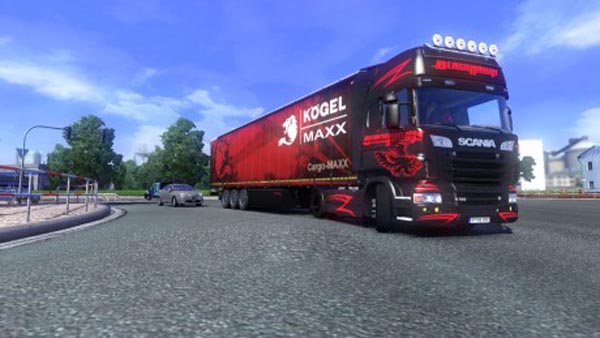 Scania Black Hawk Skin