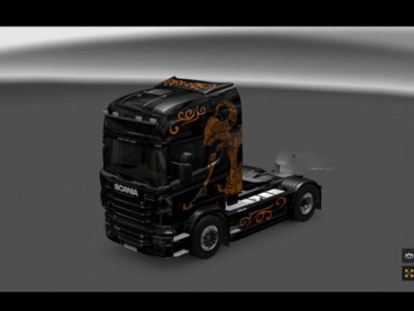 Scania Skin Wayang