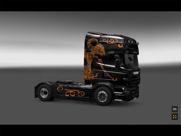 Scania Skin Wayang