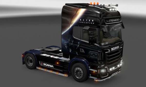 Scania Streamline Alien Isolation Skin