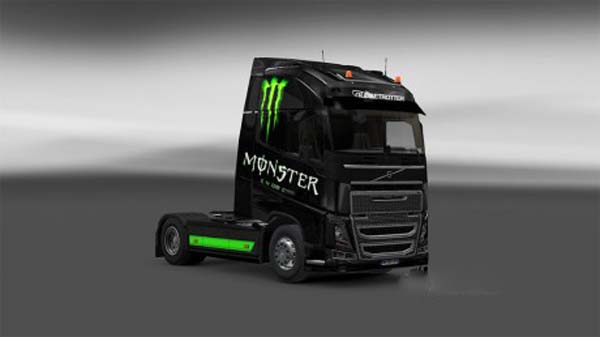 Skin Monster Energy Volvo FH16 2012