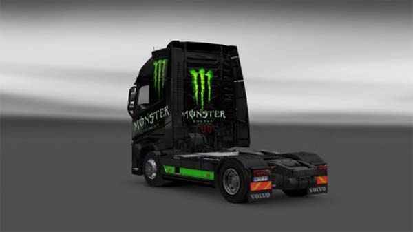 Skin Monster Energy Volvo FH16 2012