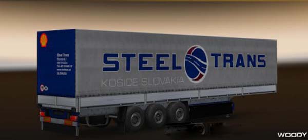 Steel Trans skin for trailer