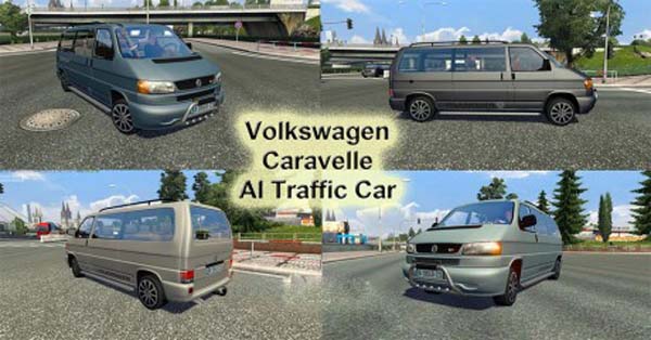Volkswagen Caravelle AI Traffic Car