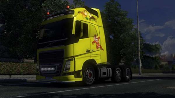 Volvo F12 Chip and Dale skin