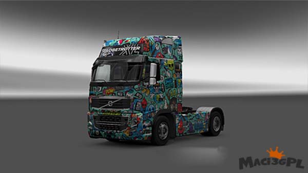 Volvo FH 2009 Comic Skin