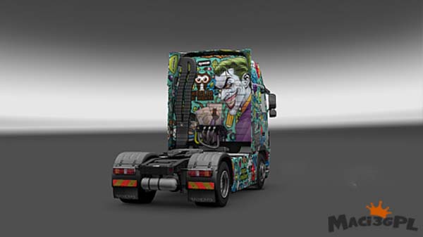 Volvo FH 2009 Comic Skin