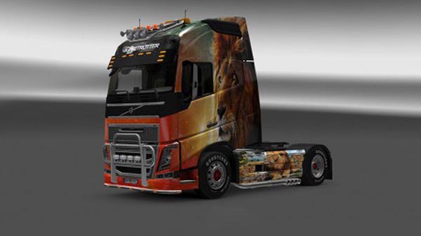 Volvo FH 2012 Lion Skin