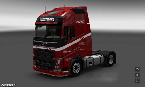 Volvo FH 2012 Pawtrans Skin