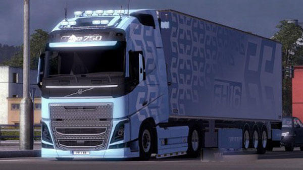 Volvo FH16 2012 Combo Pack (CandyBlue)