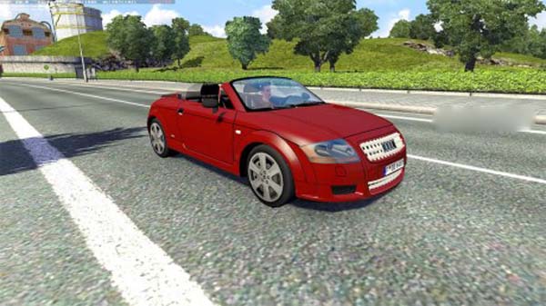 Audi TT Cabrio AI Traffic Car